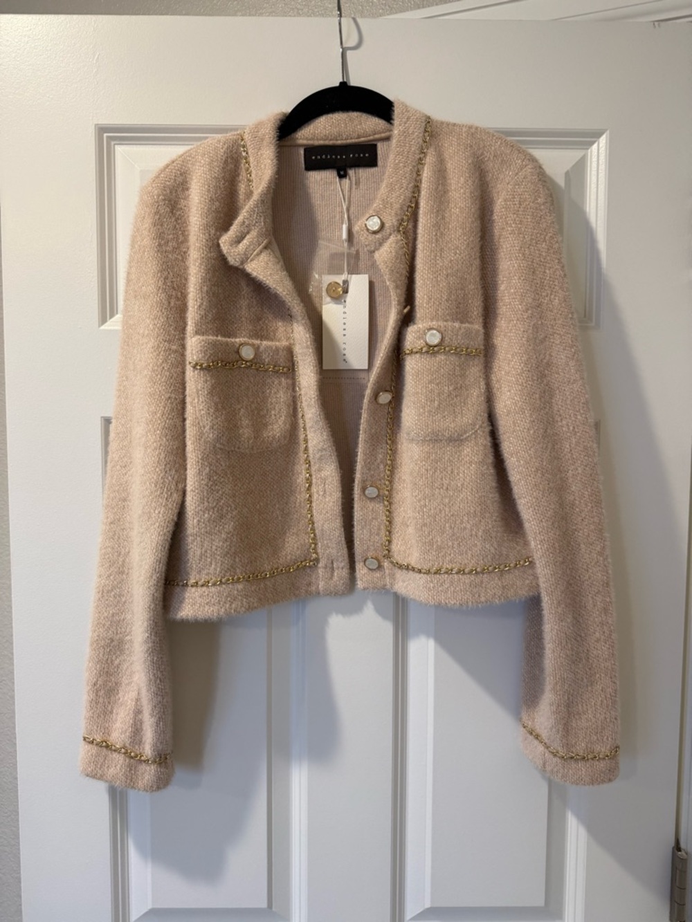 Cream Endless Rose Jacket